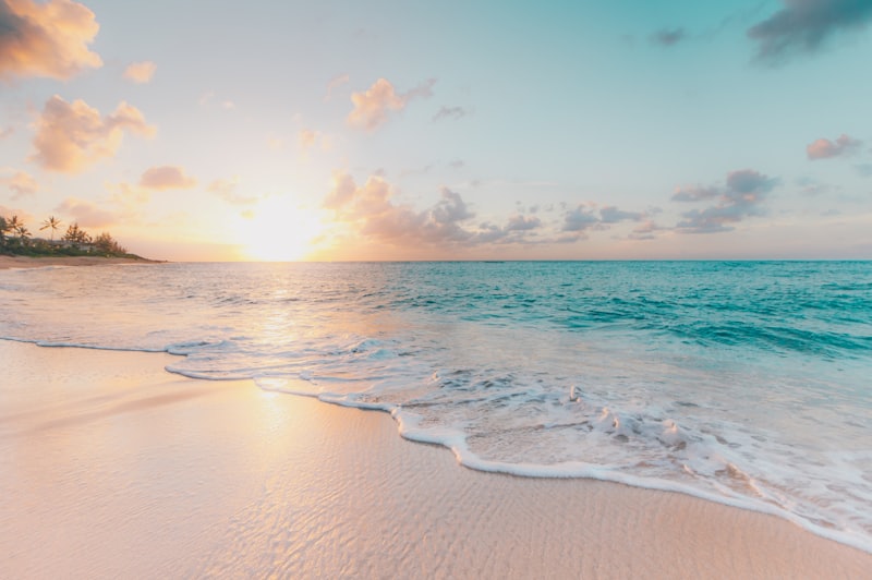 Ocean horizon — the current sermon series is 'Horizon'
