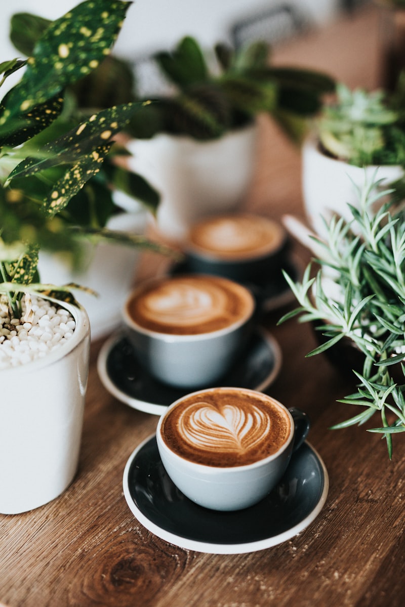Red Band barista pouring coffee